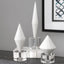 Uttermost Accessories Alize White Stone Sculptures S/3 House of Isabella UK