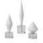 Uttermost Accessories Alize White Stone Sculptures S/3 House of Isabella UK