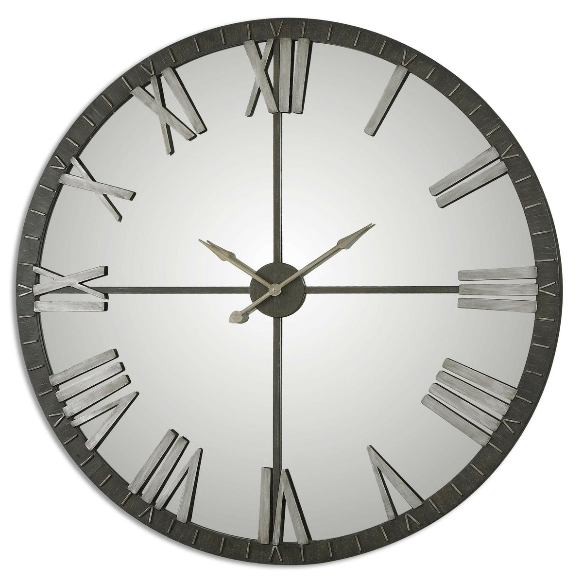 Amelie Large Bronze Wall Clock.