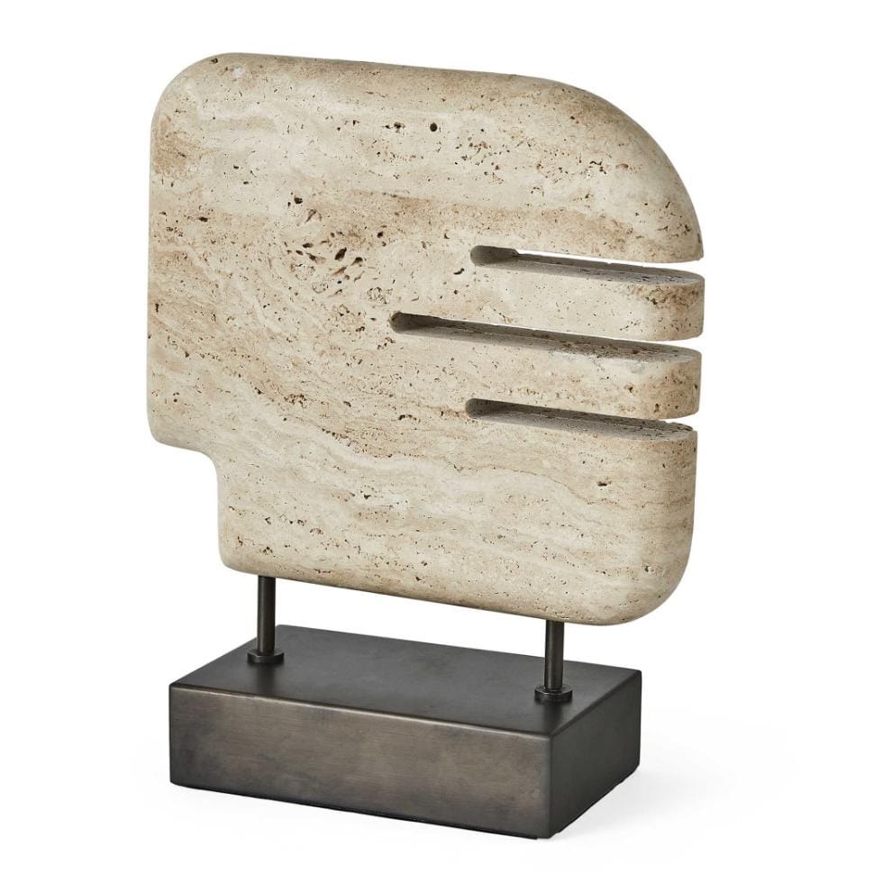 Uttermost Accessories Ancient Lore Sculpture Travertine - Medium House of Isabella UK