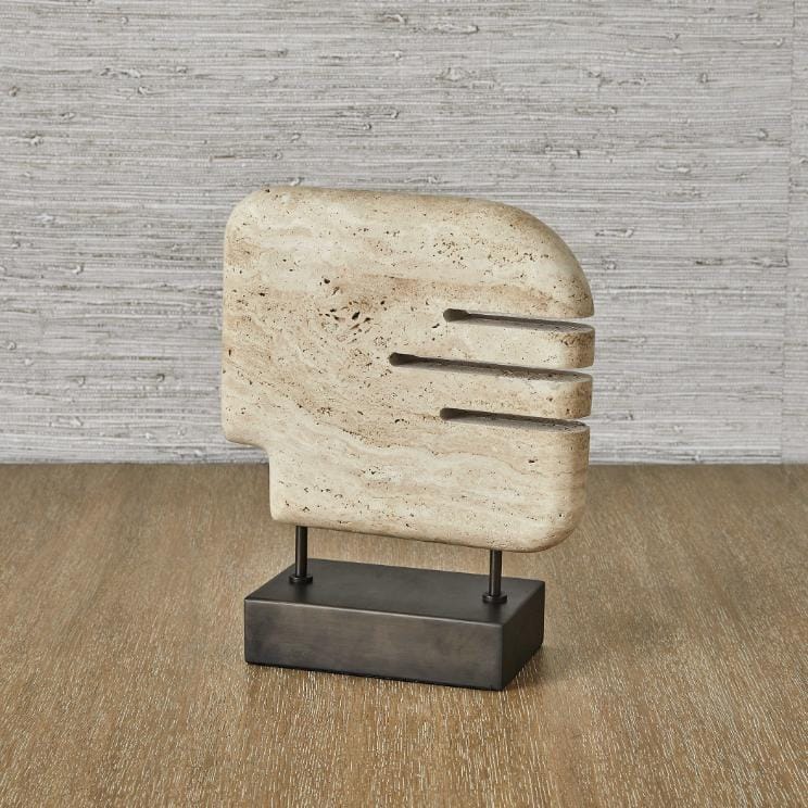 Uttermost Accessories Ancient Lore Sculpture Travertine - Medium House of Isabella UK