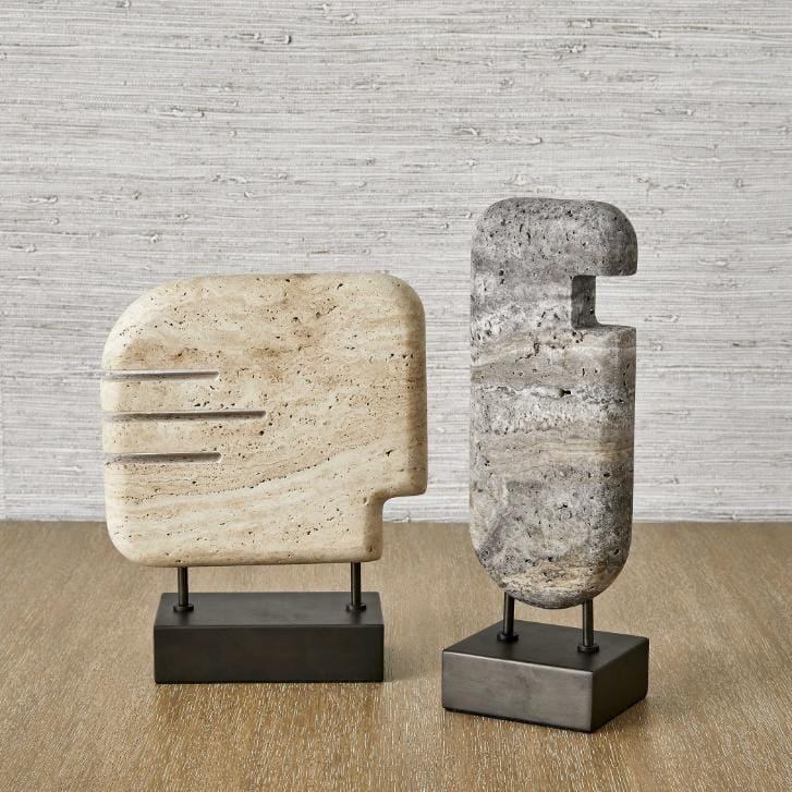Uttermost Accessories Ancient Lore Sculpture Travertine - Medium House of Isabella UK
