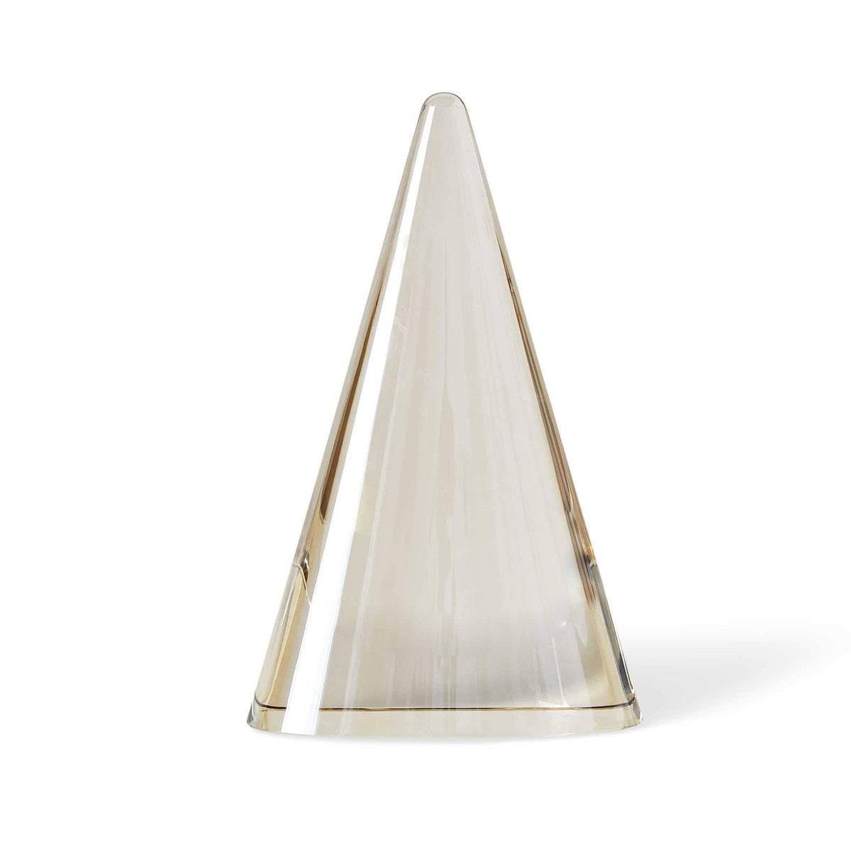 Uttermost Accessories Apex Sculpture in Champagne Crystal House of Isabella UK