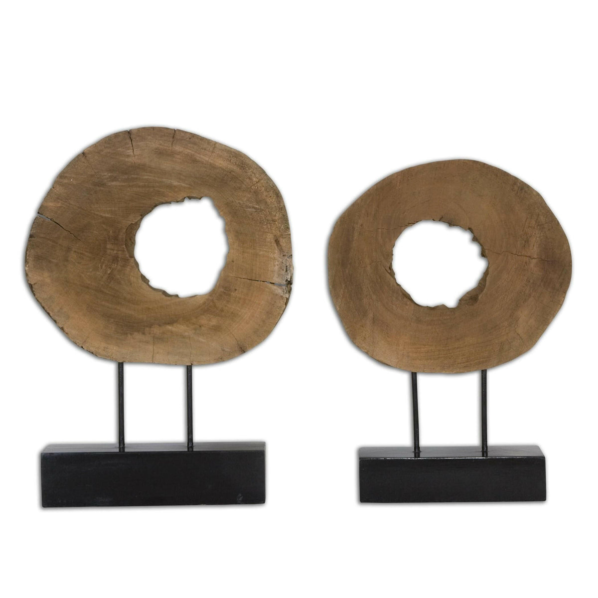Ashlea Wooden Sculptures S/2.