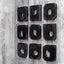 Uttermost Accessories Bahati Ebony Wood Wall Art, S/9 House of Isabella UK