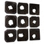 Uttermost Accessories Bahati Ebony Wood Wall Art, S/9 House of Isabella UK