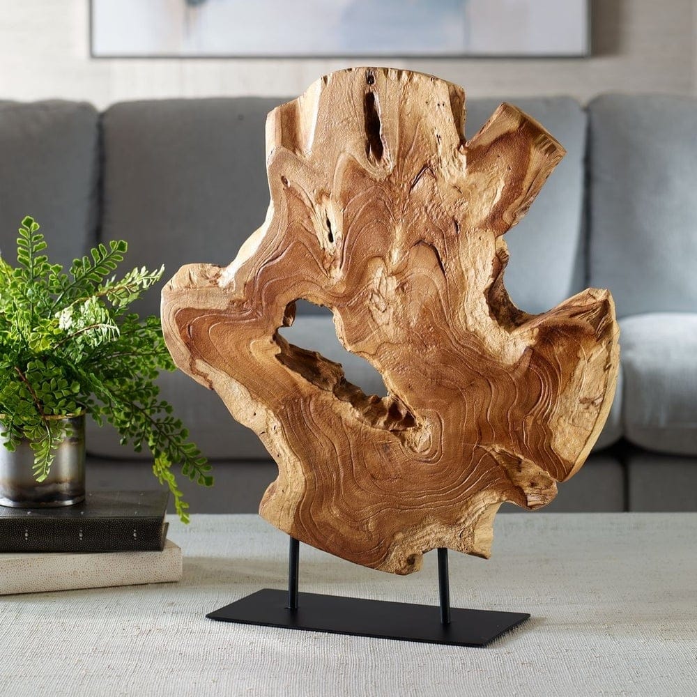 Uttermost Accessories Bahati Wood Sculpture, Natural House of Isabella UK