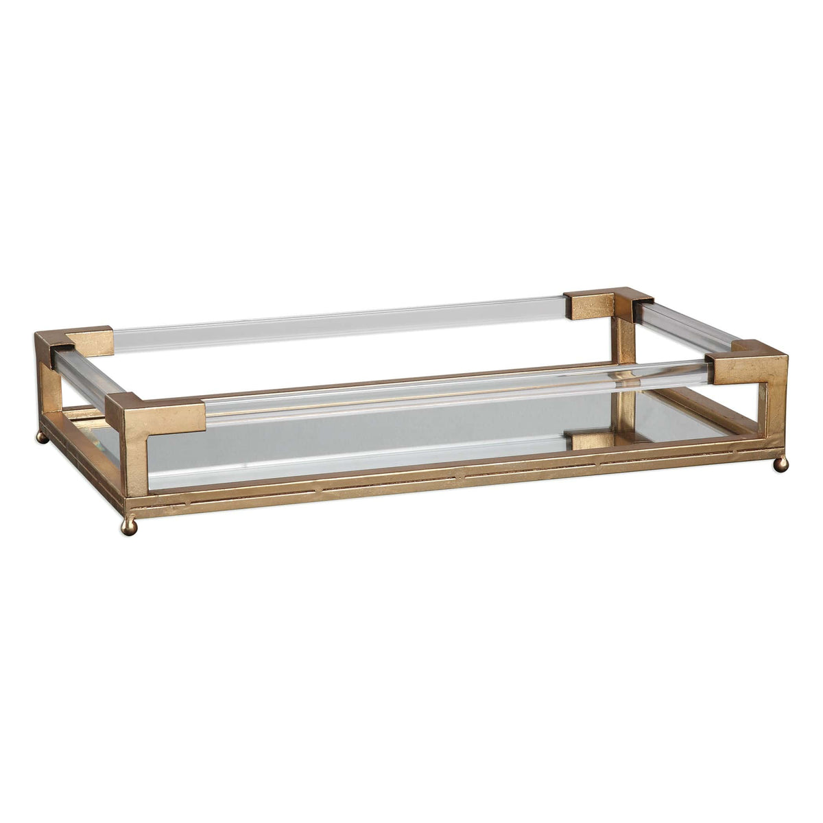 Uttermost Accessories Balkan Mirrored Tray House of Isabella UK
