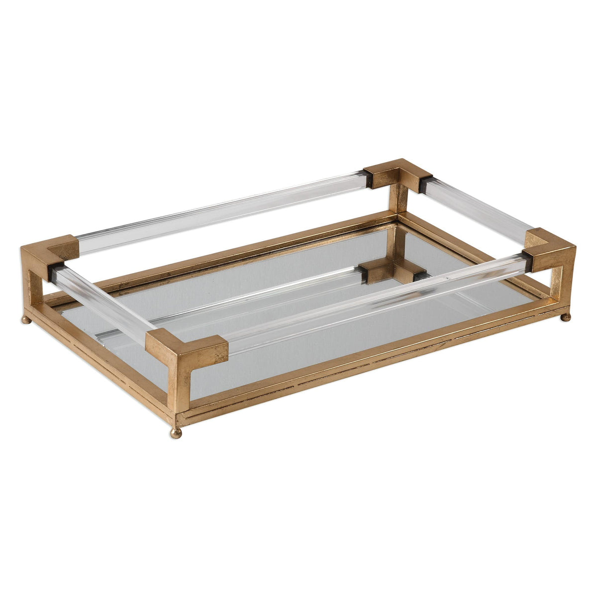 Uttermost Accessories Balkan Mirrored Tray House of Isabella UK