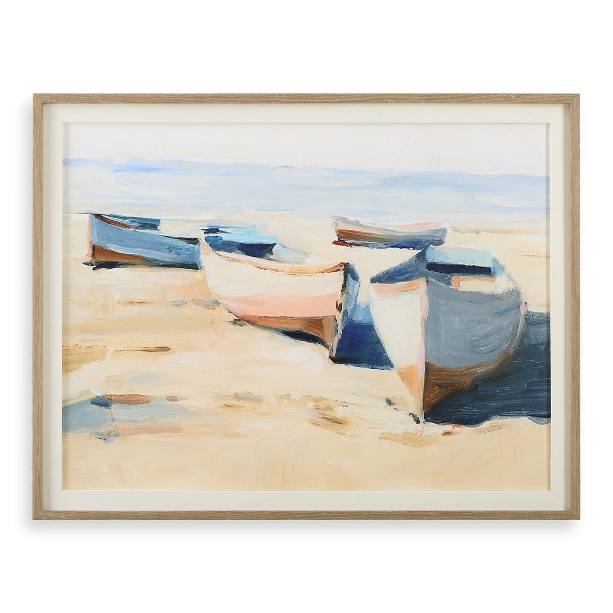 Uttermost Accessories Beached Boats Framed Print House of Isabella UK