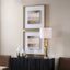Uttermost Accessories Between Lines Abstract Painting - Set of 2 House of Isabella UK