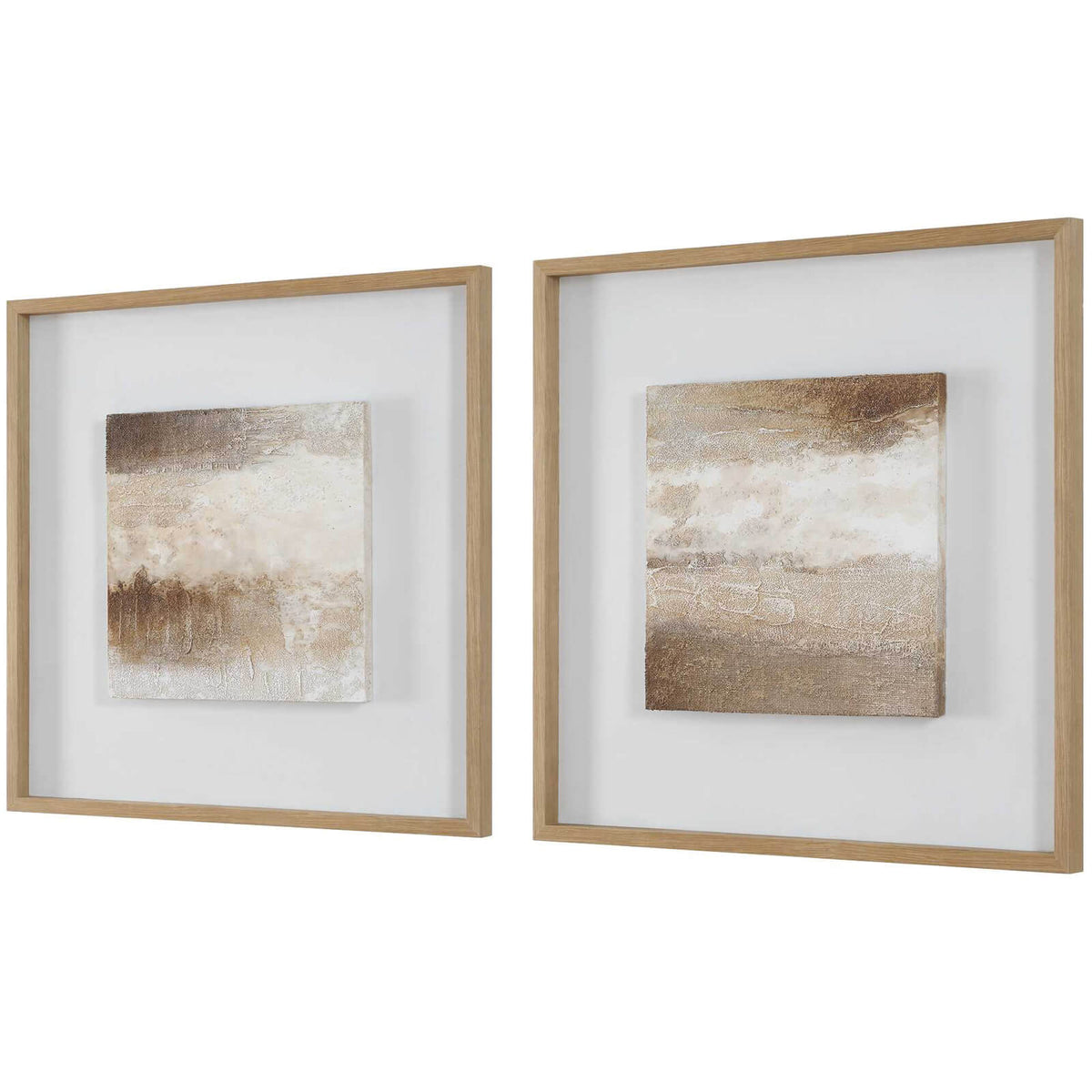 Uttermost Accessories Between Lines Abstract Painting - Set of 2 House of Isabella UK