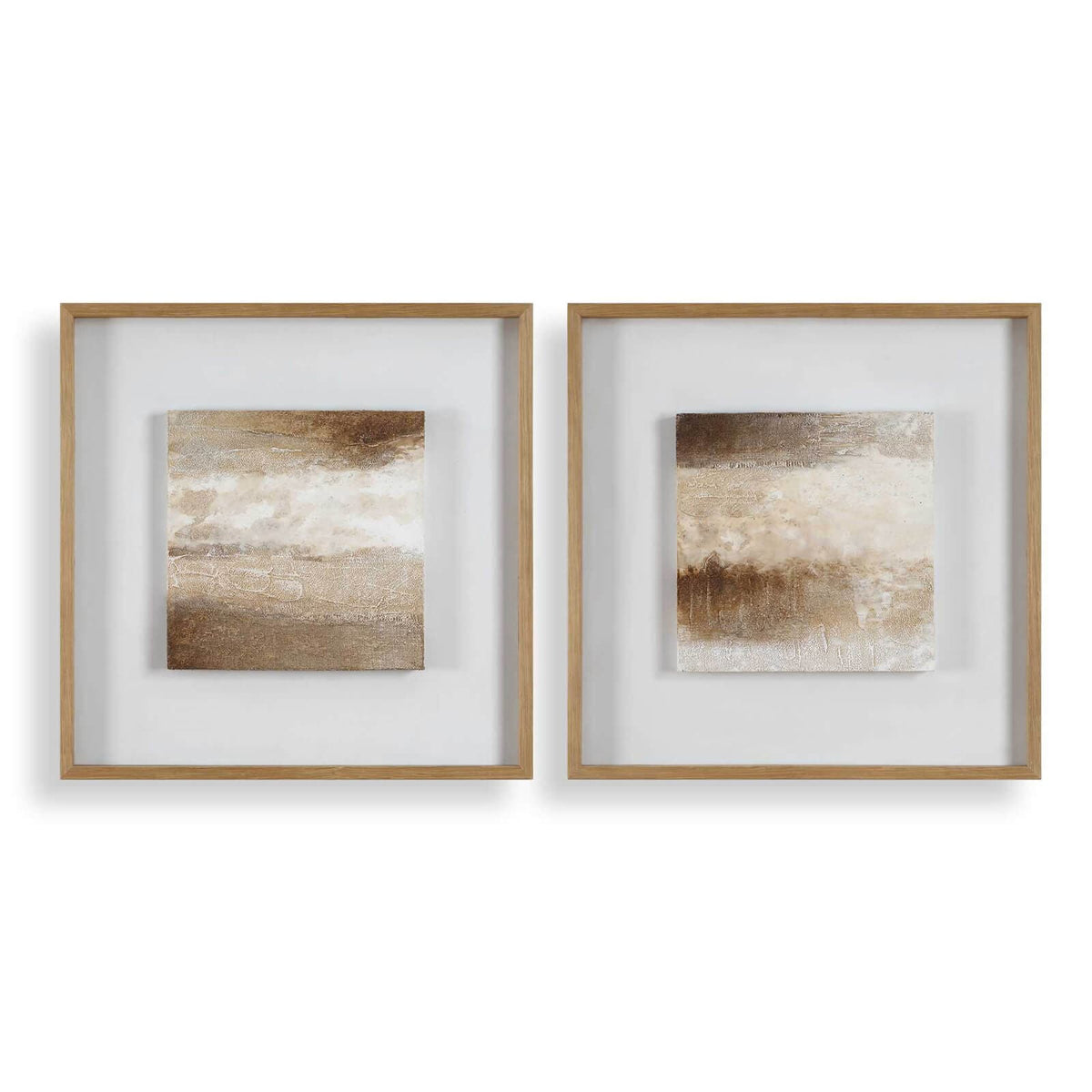 Uttermost Accessories Between Lines Abstract Painting - Set of 2 House of Isabella UK