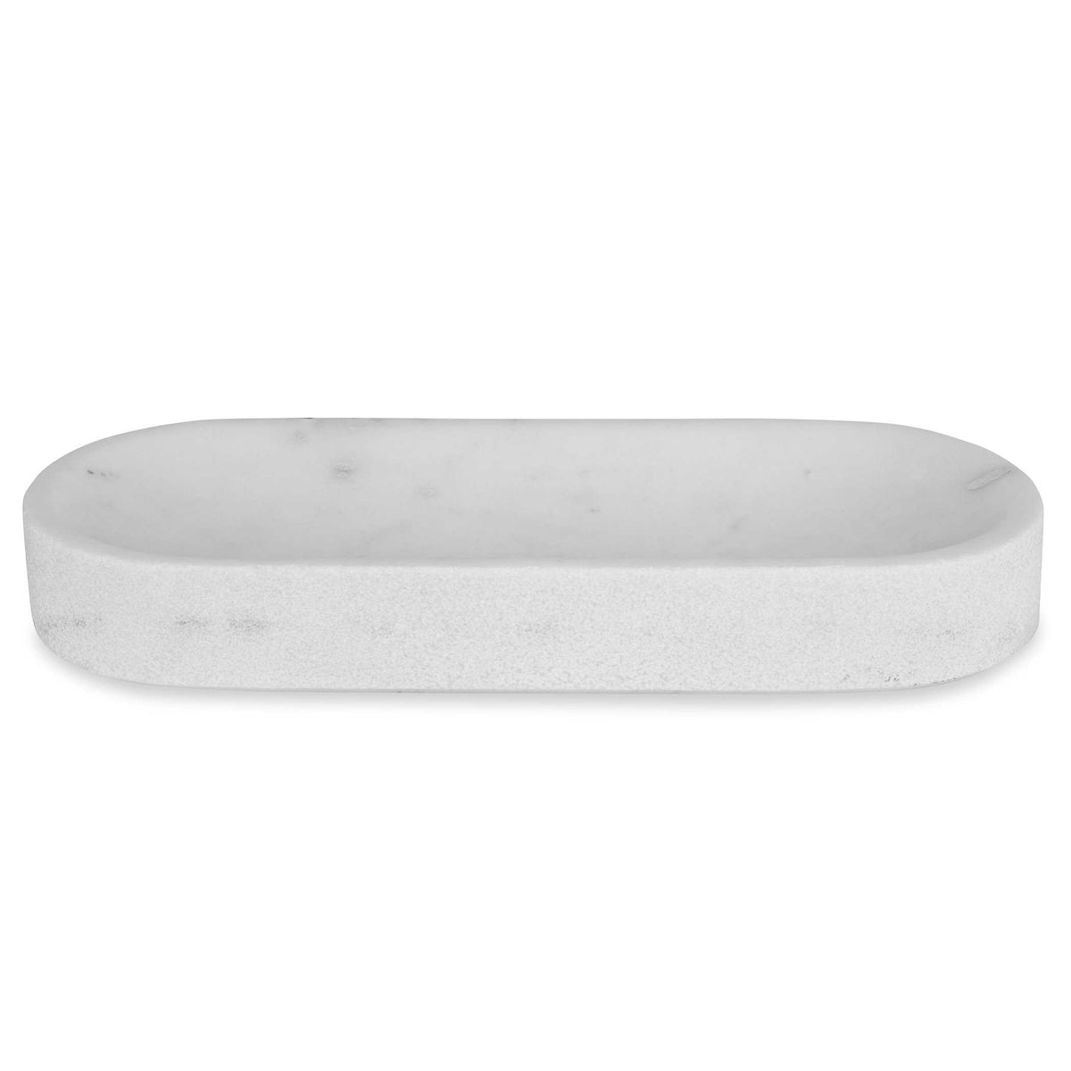 Uttermost Accessories Big Pill Bowl/Tray - White Marble House of Isabella UK