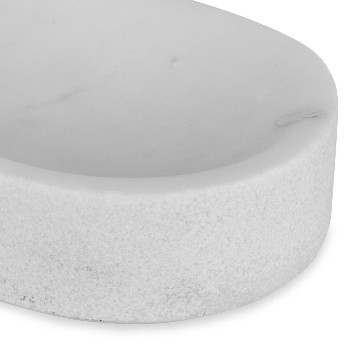 Uttermost Accessories Big Pill Bowl/Tray - White Marble House of Isabella UK