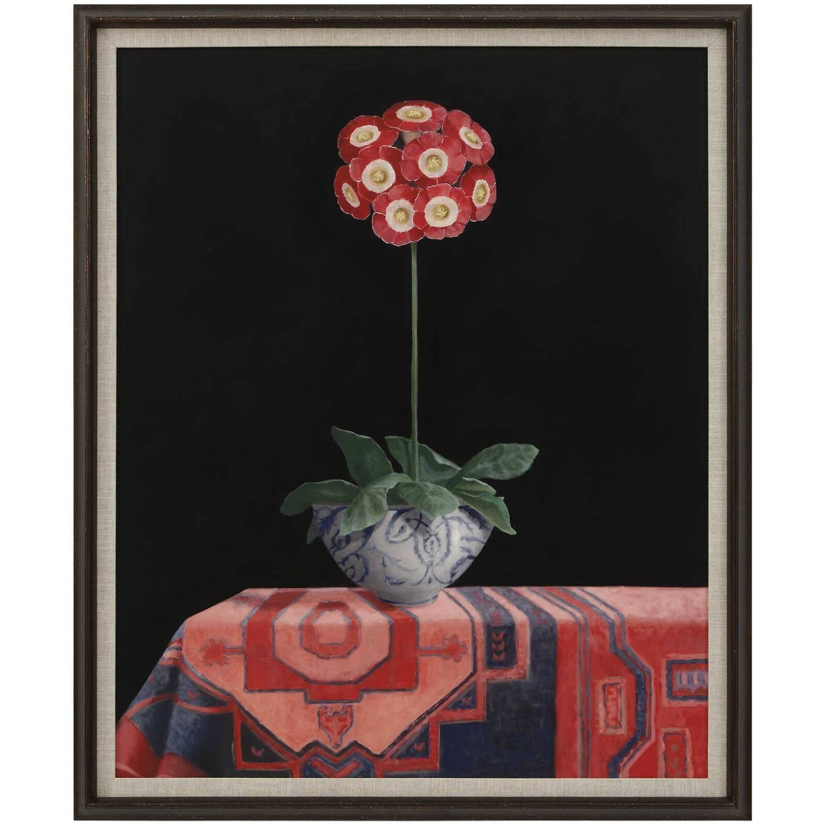 Uttermost Accessories Big Red Framed Canvas House of Isabella UK