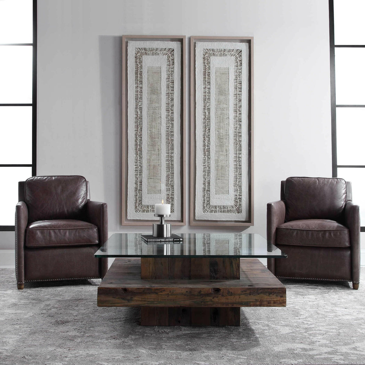 Black Label Ancestors Parchment Shadow Box.