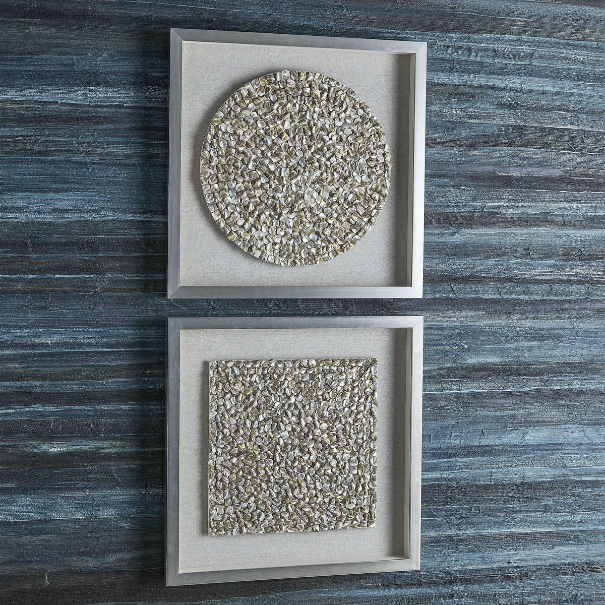 Black Label Arline Shadow Boxes, S/2.