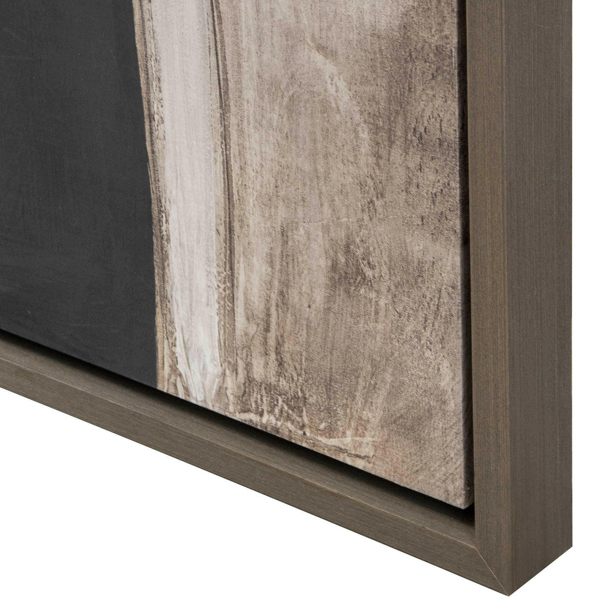 Black Label Been Around the Block Framed Canvas.