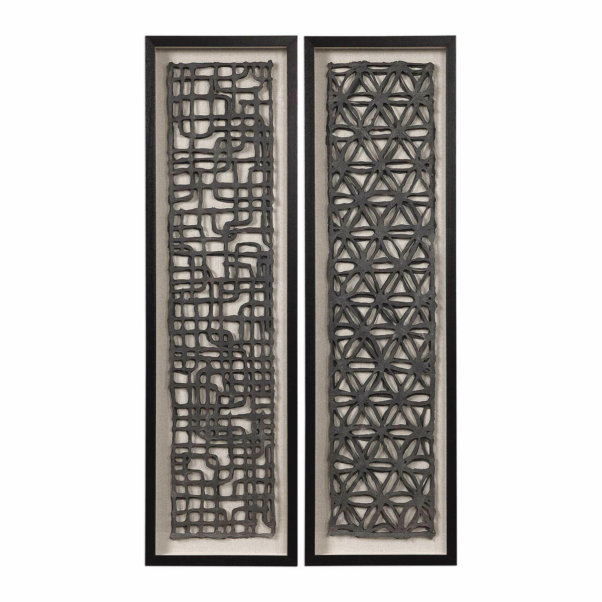 Black Label Caroni Shadow Boxes, S/2.