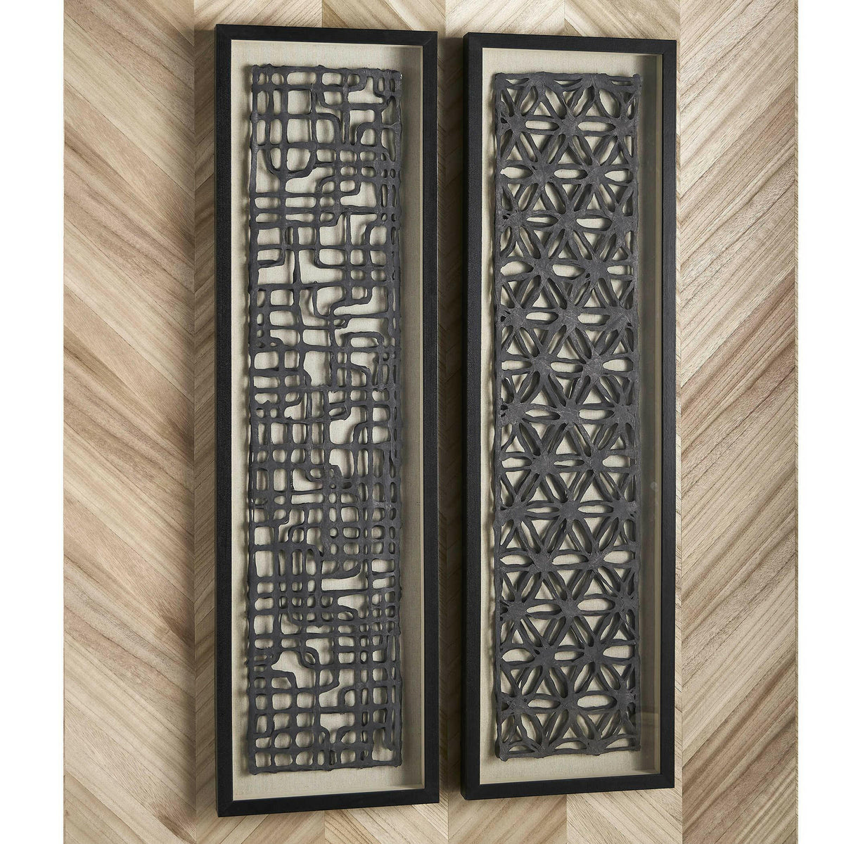 Black Label Caroni Shadow Boxes, S/2.