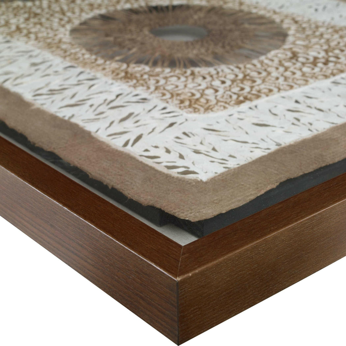 Black Label Paper Art Shadow Box.