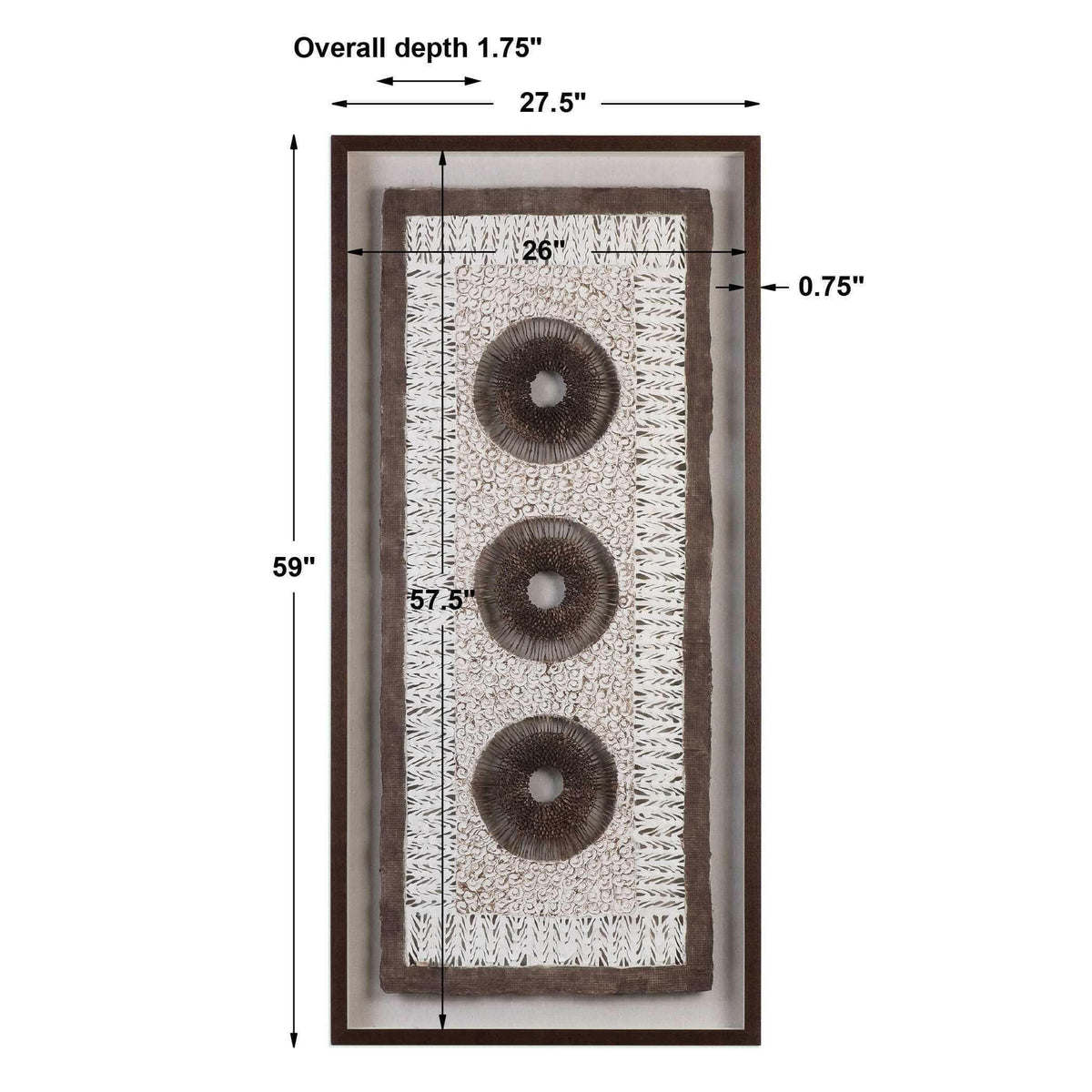 Black Label Paper Art Shadow Box.