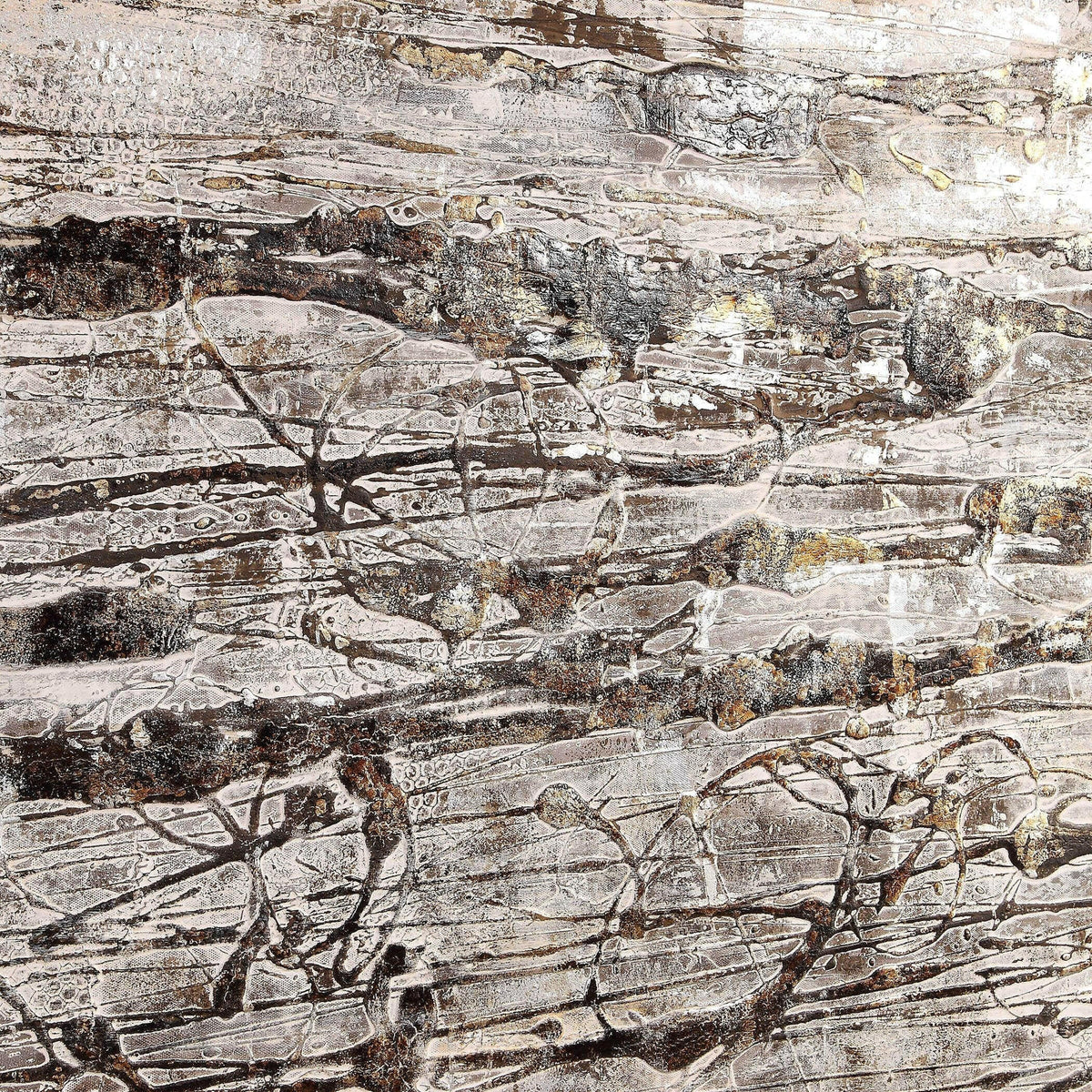 Black Label Scribbles Hand Painted Canvas.