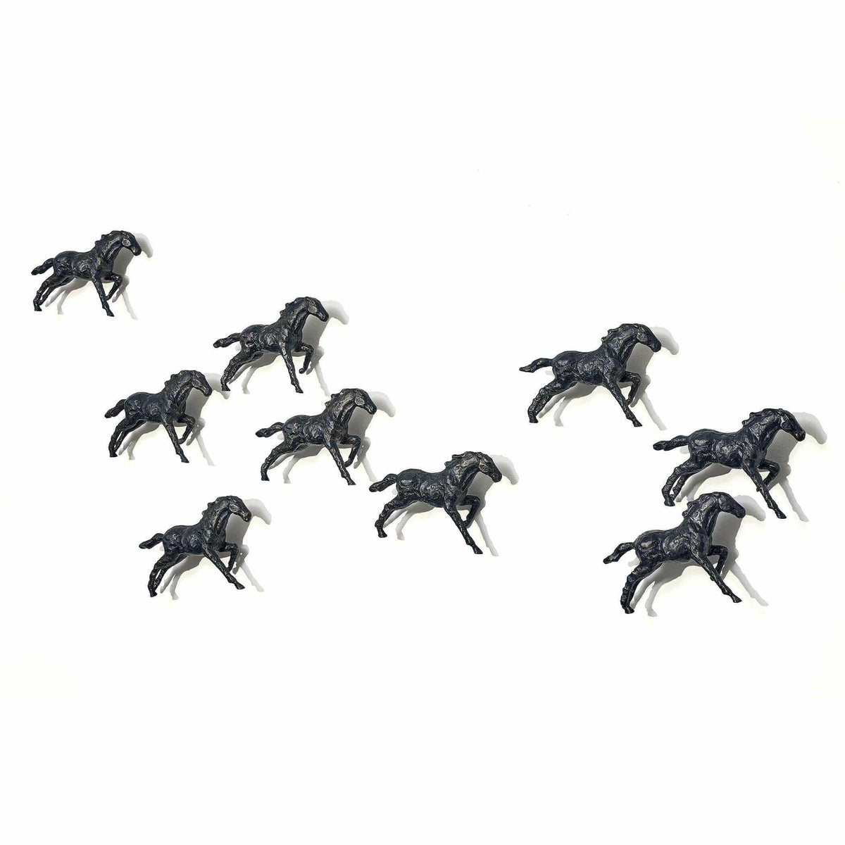 Black Label Stampede Metal Wall Sculpture.