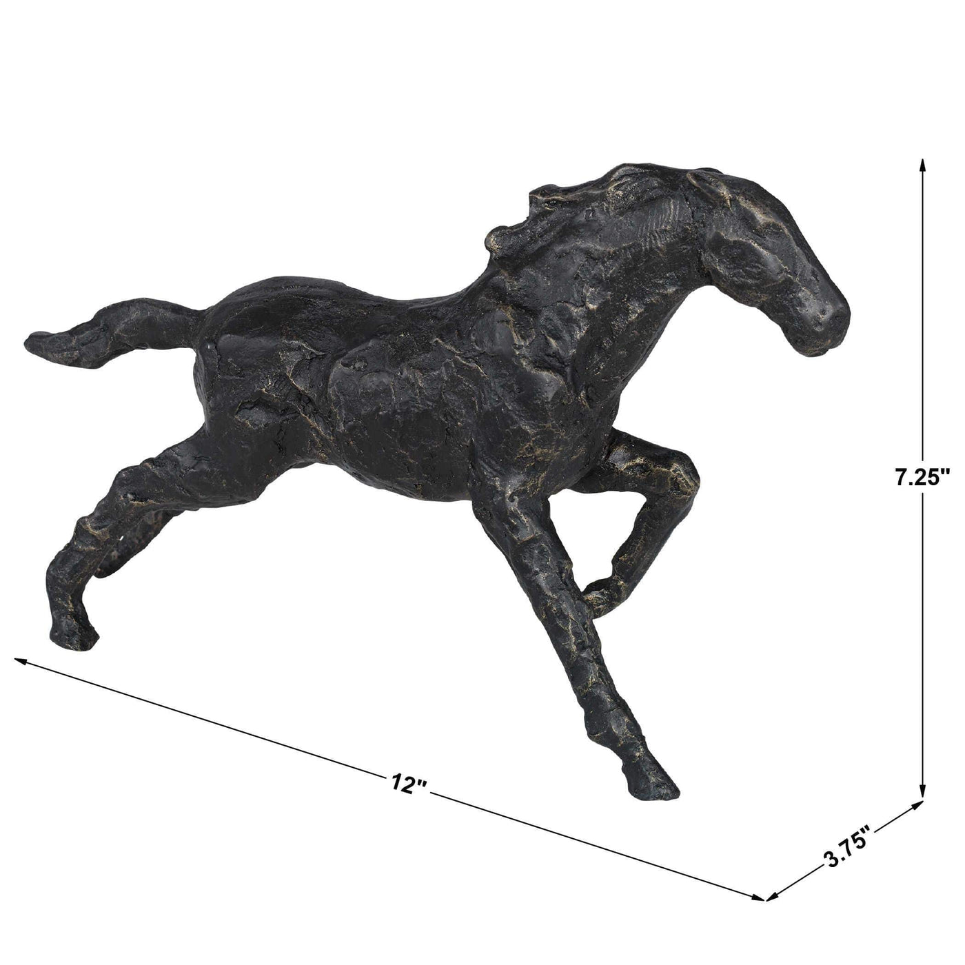 Uttermost Accessories Black Label Stampede Metal Wall Sculpture House of Isabella UK