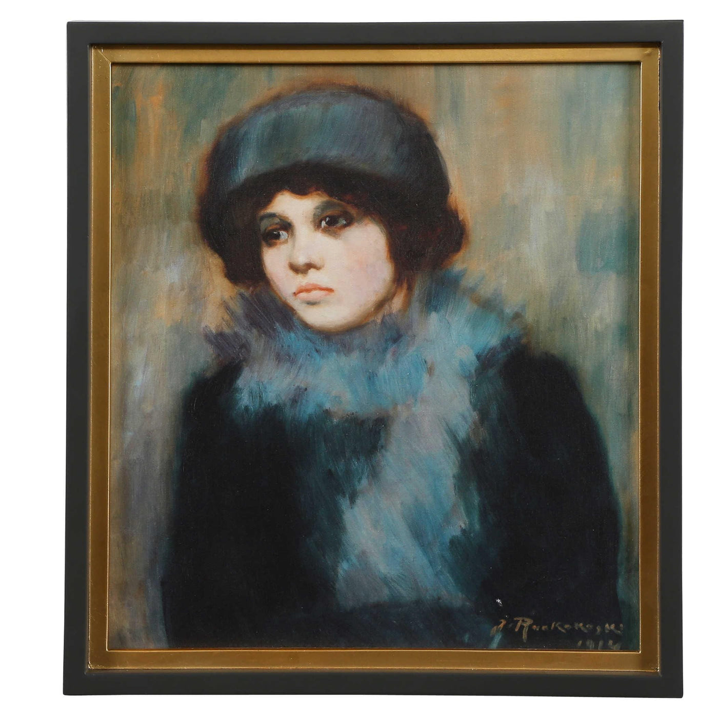 Uttermost Accessories Black Label Woman, 1914 Framed Canvas House of Isabella UK