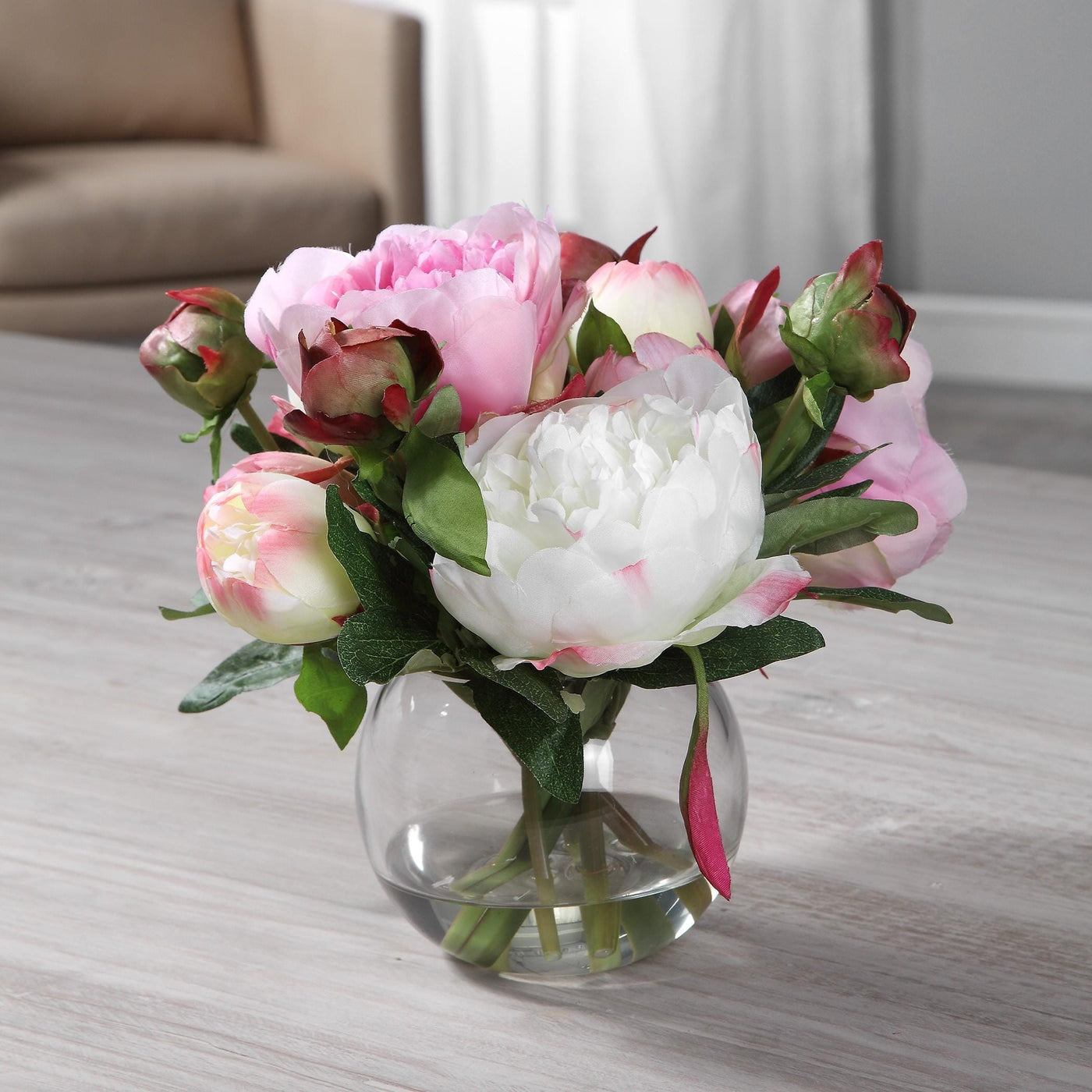 Uttermost Accessories Blaire Peony Bouquet House of Isabella UK