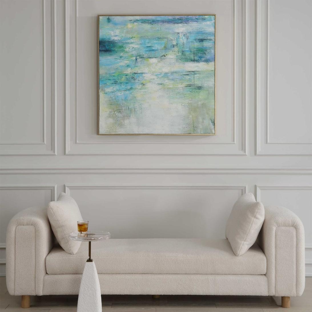 Uttermost Accessories Blissful Hand Painted Abstract Art House of Isabella UK