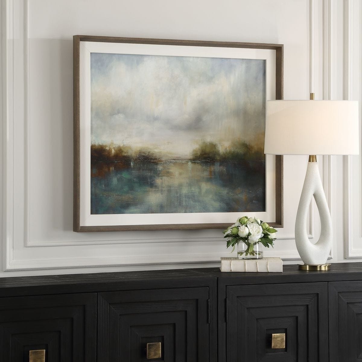 Uttermost Accessories Blue Reverie Framed Print House of Isabella UK