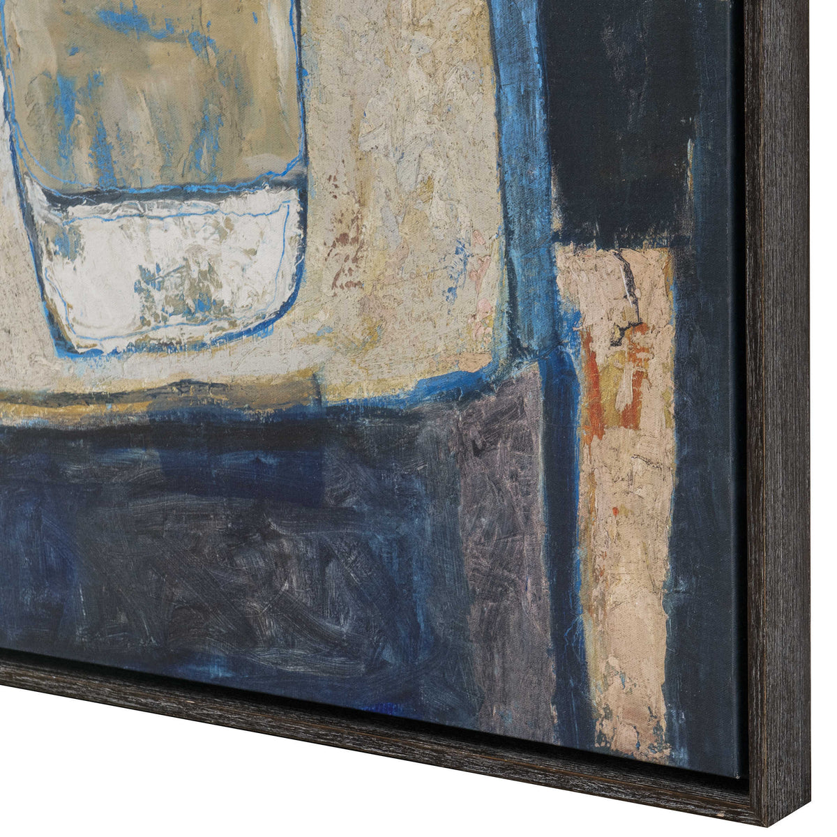 Uttermost Accessories Blue Tableau Framed Canvas House of Isabella UK