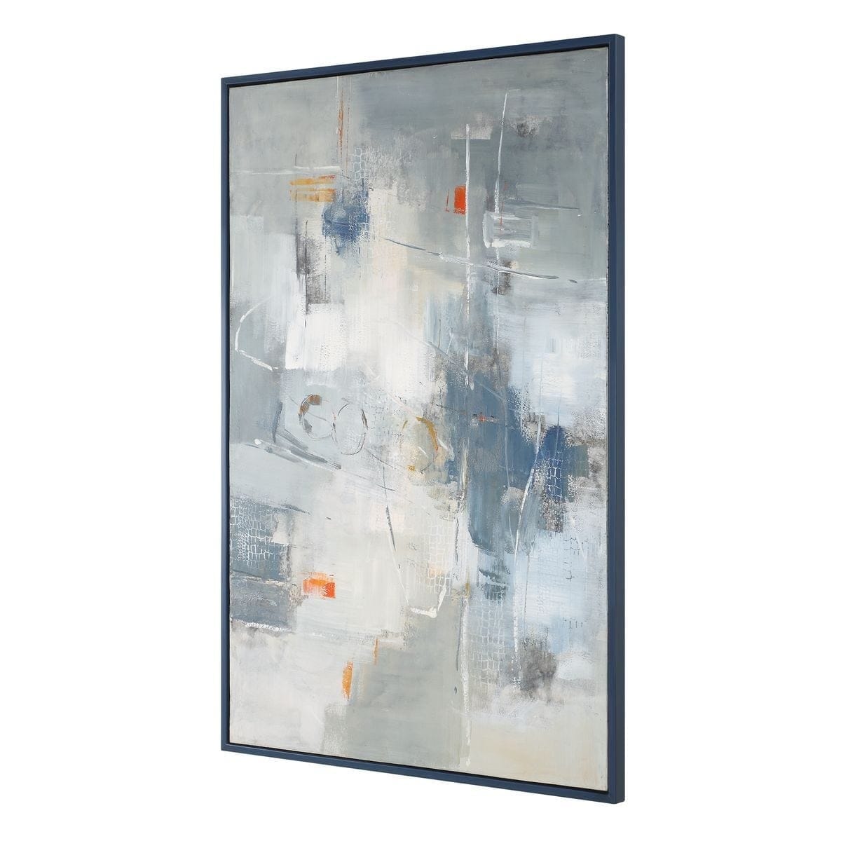 Uttermost Accessories Blueprint Hand Painted Modern Art House of Isabella UK