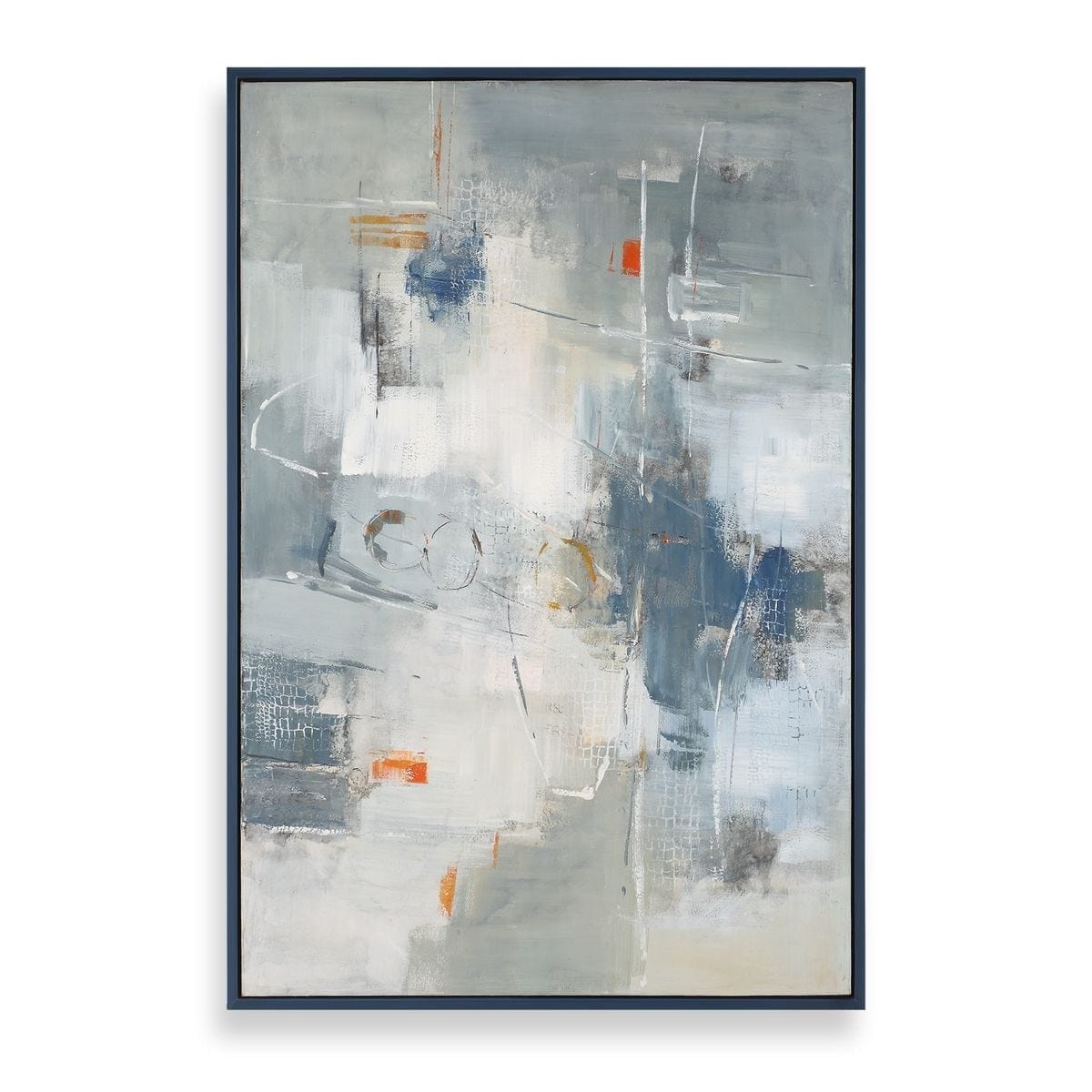 Uttermost Accessories Blueprint Hand Painted Modern Art House of Isabella UK