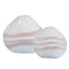 Uttermost Accessories Blush Swirl Glass Vases, Set of 2 House of Isabella UK