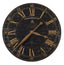 Uttermost Accessories Bond Street 18" Black Wall Clock House of Isabella UK