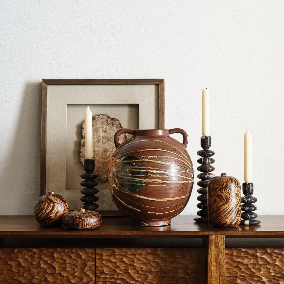 Uttermost Accessories Boom Round Vase House of Isabella UK