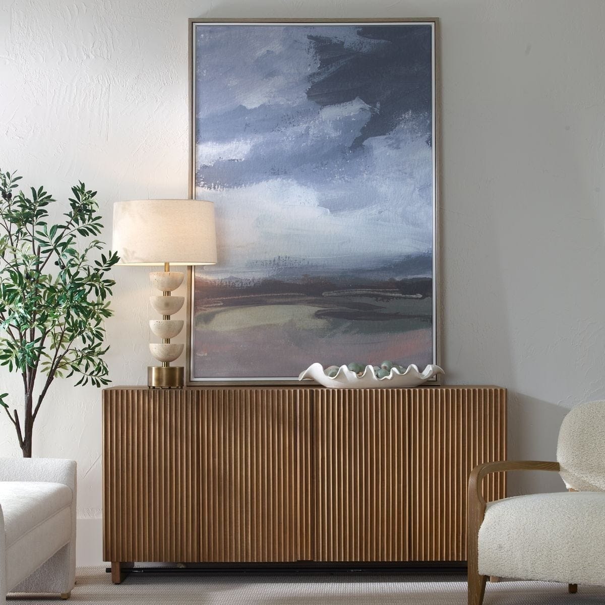 Uttermost Accessories Bracing Framed Landscape Art House of Isabella UK