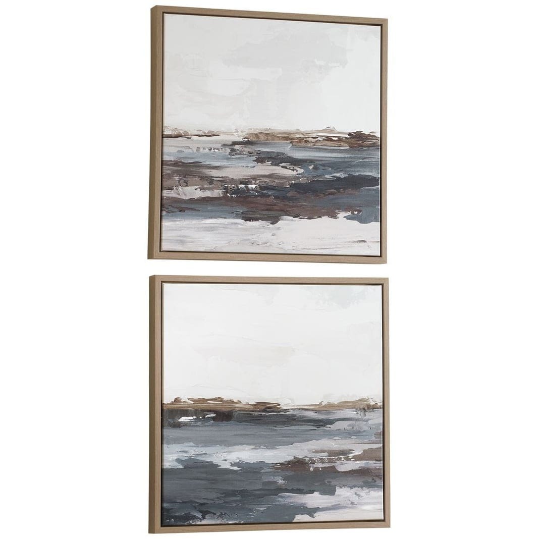 Uttermost Accessories Bring Me In Framed Landscape Painting - Set of 2 House of Isabella UK