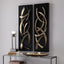 Uttermost Accessories Brushstrokes Metal Wall Art - Set of 2 House of Isabella UK