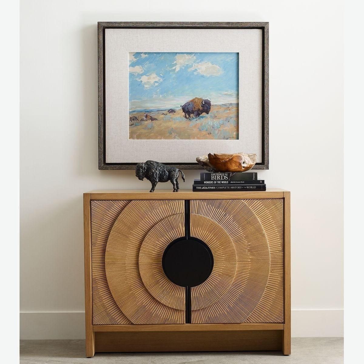 Uttermost Accessories Buffalo Framed Canvas House of Isabella UK