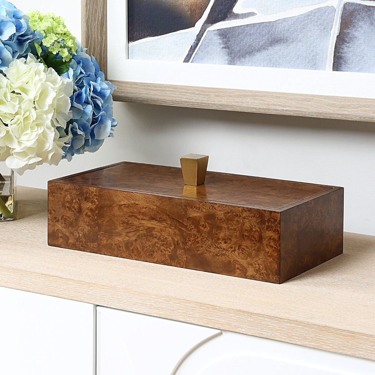 Uttermost Accessories Burl Haven Box House of Isabella UK