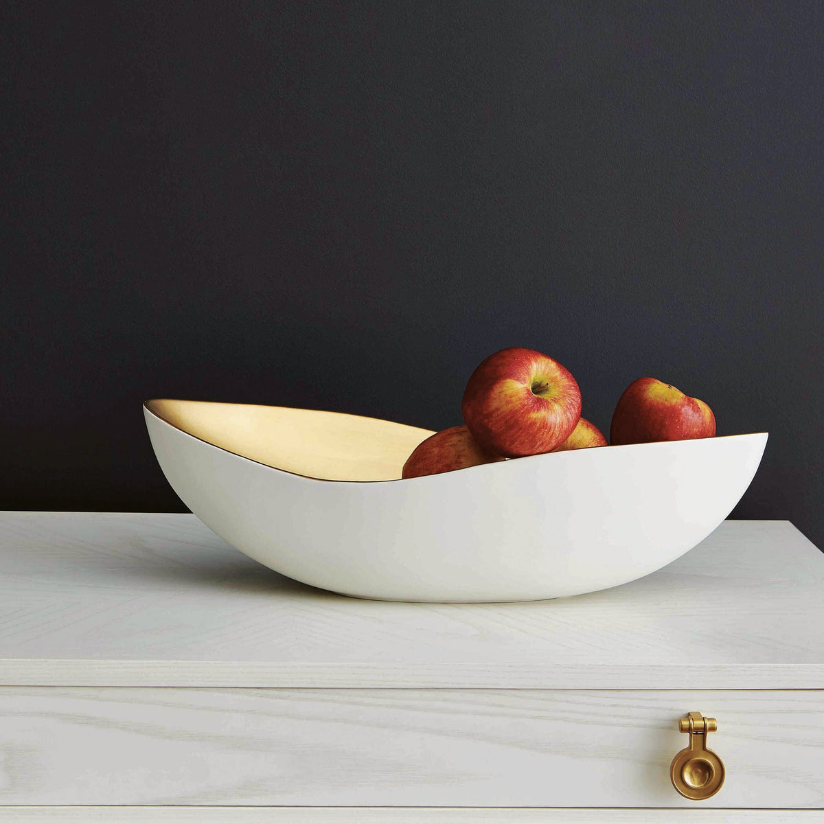 Uttermost Accessories Canoe Bowl - Matte White House of Isabella UK