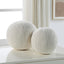 Uttermost Accessories Capra Ball Sheepskin Pillows, Set of 2 House of Isabella UK