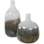 Uttermost Accessories Cardoni Smoke Vases - Set of 2 House of Isabella UK