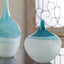 Uttermost Accessories Carla Teal White Vases, S/2 House of Isabella UK