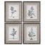 Uttermost Accessories Casual Grey Study Framed Art Set/4 House of Isabella UK